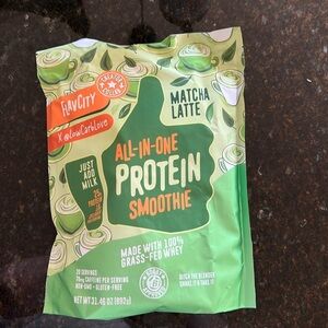 Flav City Matcha Latte All in One Protein smoothie FlavCity Never Opened